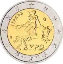 Griechenland SET.10 Complete set 2010 - 8 coins