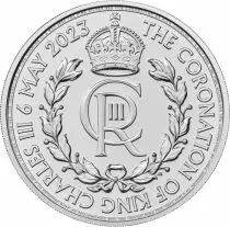 Gro&szlig;britannien  2 Pounds Coronation Charles III - 1 Ounce Silver 2023