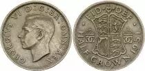 Gro�britannien 1/2 Crown - George VI - 1951 Cupronickel
