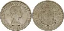 Gro&szlig;britannien 1/2 Crown Elizabeth II - 1953 - KM.893