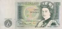 Gro�britannien 1 Pound - Queen Elizabeth II - Isaac Newton - ND (1981-1984) - P.377b
