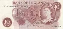 Gro&szlig;britannien 10 Shillings Elisabeth II - Britannia - 1962