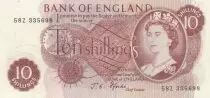 Gro&szlig;britannien 10 Shillings Elisabeth II - Britannia - 1962