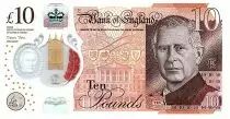 Gro&szlig;britannien 5 Pounds - Charles III - Sir Winston Churchill - Westminster palace - Polymer - 2023 (2024)