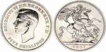 Gro�britannien 5 Shillings George VI - Festival of Great-Britain- 1951 - AU - KM.880