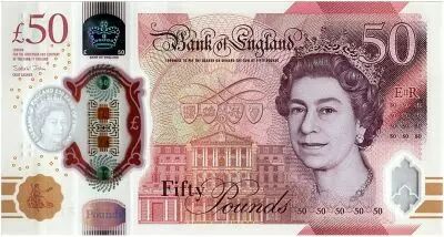 Gro�britannien 50 Pounds - Elizabeth II - A. Turing - Polymer - 2020 - UNC - P.NEW