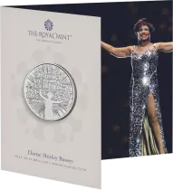 Gro&szlig;britannien Shirley Bassey - Music Legends - 5 Pounds 2023 BU