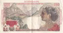 Guadalupa 100 Francs - La Bourdonnais - 1946 - Serial Q.12 - XF - P.35