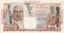 Guadalupa 100 Francs - La Bourdonnais - Specimen - 1946 - P.UNC - P.35s