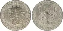 Guadalupe 1 Franc Indian\'s head - 1903 - F to VF - KM.46