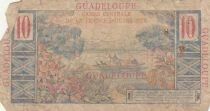 Guadalupe 10 Francs - Colbert - Series P.10 - ND (1947-1949)