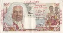 Guadalupe 100 Francs - La Bourdonnais - 1946 - Serial Q.12 - XF - P.35