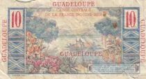 Guadeloupe 10 Francs - Colbert - S&eacute;rie S.10 - ND (1947-1949)