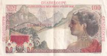 Guadeloupe 100 Francs - La Bourdonnais - 1946 - Serial Q.12 - XF - P.35