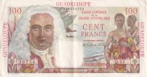 Guadeloupe 100 Francs - La Bourdonnais - 1946 - Série Q.12 - SUP - P.35