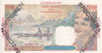 Guadeloupe 1000 Francs - Union Française - Spécimen - 1946 - P.NEUF - Kol.135.1