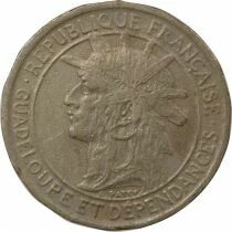 Guadeloupe 50 Centimes - 1921 Paris