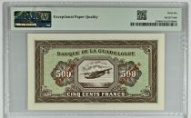 Guadeloupe 500 Francs - Santa Maria - 1945 - Spécimen A.1 - PMG 66 EPQ - Kol.119.1