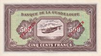 Guadeloupe 500 Francs - Santa Maria - 1945 - Specimen A.1 - UNC - P.25s
