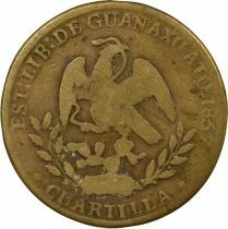 Guanajuato - 1/4 Real - 1857