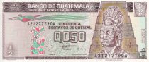 Guatemala 0.50 Quetzal - Tecun Uman  - 1996 - P.96