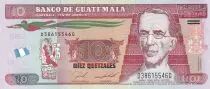 Guatemala 10 Quetzales Gal. Granados - National assembly in 1872 - 2021 - Serial D