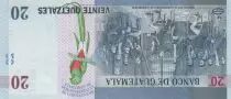 Guatemala 20 Quetzales - M. Galvez - Independence act - 2020 - UNC
