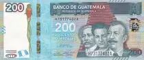 Guatemala 200 Quetzales - Hero - Parrot - 2021 - P.NEW