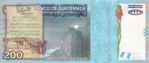Guatemala 200 Quetzales - Hero - Parrot - 2021 - P.NEW