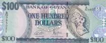Guayana 100 Dollars - Map of Guyana - Cathedral - 2022 - P.NEW