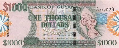 Guayana 1000 Dollars - ND (2005) - P.39