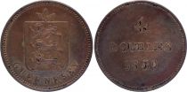 Guernsey 4 Doubles - Arms - 1830