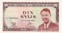 Guinea 10 Sylis - P. Lumumba, Bananas harvest - 1960