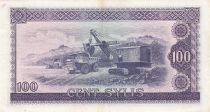 Guinea 100 Sylis 1960 - A.S. Touré - Open pit bauxite mining - Serial AC