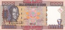 Guinea 1000 Francs - Woman - Bauxite - Serial KB - 2006 - UNC - P.40