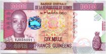 Guinea 10000 Francs Child - Trees 2012