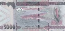 Guinea 5,000 Francs - Woman - Kinkon Hydroelectric Dam - 2022 - BU Series