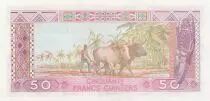 Guinea 50 Francs - Man, Ox - 1985 - UNC - P.29