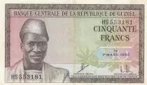 Guinea 50 francs - S&eacute;kou Tour&eacute; - Bauxite mining - 1960