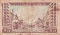 Guinea 50 Francs - Sekou Touré - Worksite- 1960 - F+ - P.12