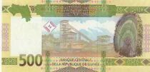 Guinea 500 Francs - Coat of Arms - Mining Conveyor - 2022 - DY Series