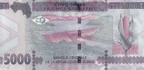 Guinea 5000 Francs - Woman - Barrage - 2021 - P.NEW