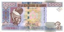Guinea 5000 Francs Woman - Dam