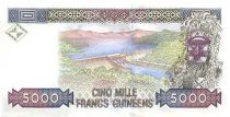 Guinea 5000 Francs Woman - Dam