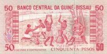 Guinea-Bissau 50 Pesos - Pansau Na Isna - 01-03-1990 - Series AB