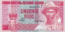 Guinea-Bissau 50 Pesos - Pansau Na Isna - 1990 - P.10