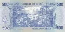 Guinea-Bissau 500 Pesos Francisco Mend&egrave;s