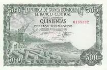 Guinea Ecuatorial 500 Pesetas - 1969 - P.2 - UNC