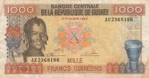 Guin&eacute;e 1000 Francs - 01-03-1960 - P.32