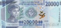 Guinée 20000 Francs - Femme - Barrage - 2021 - P.NEW